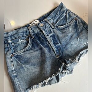 AGOLDE Women's Blue Denim Shorts size 25